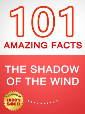 cover image of The Shadow of the Wind--101 Amazing Facts You Didn't Know